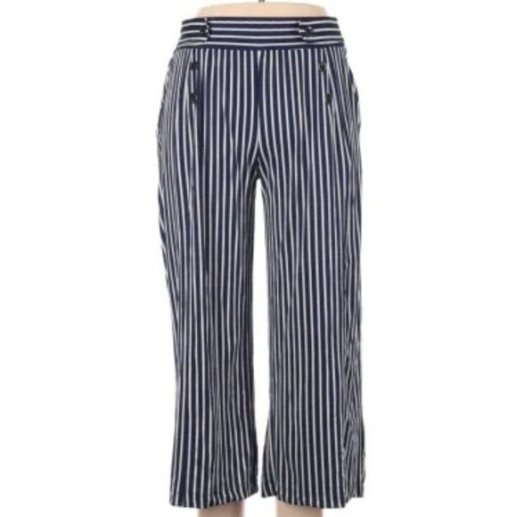 Robert Louis Pants - Robert Louis High Waist Sailor Pants Plus size